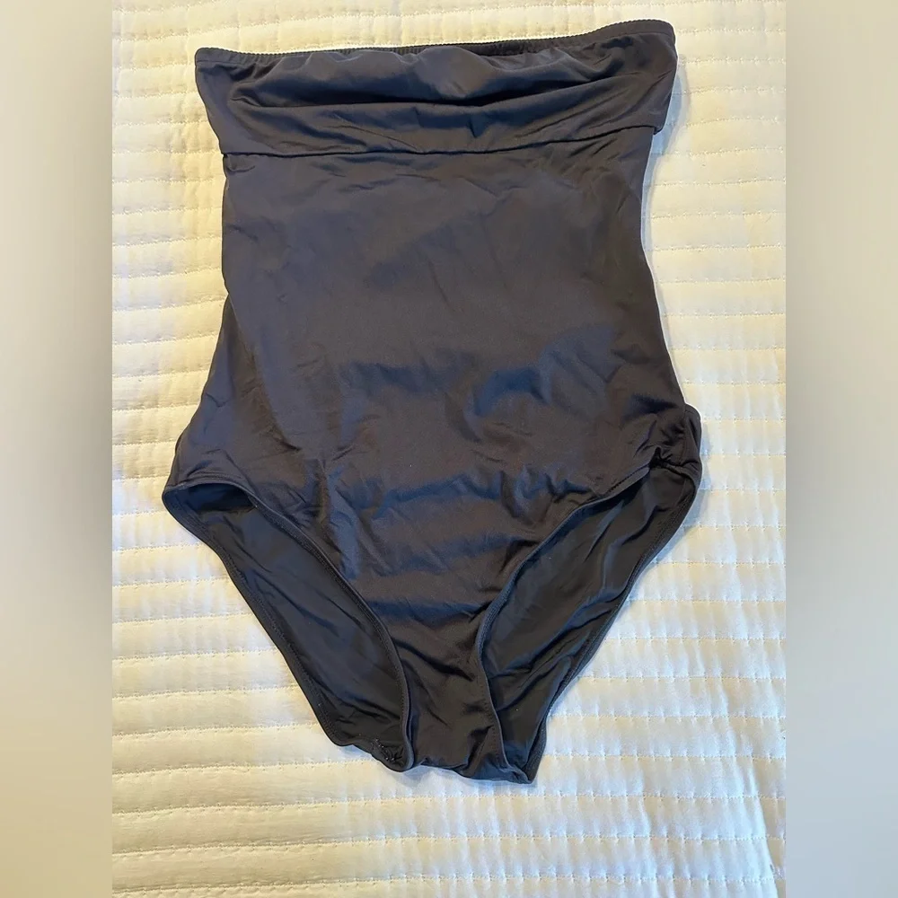 Onia One Piece Swimsuit Black No Tags Size Small/Medium ?(b5 - Picture 12 of 13